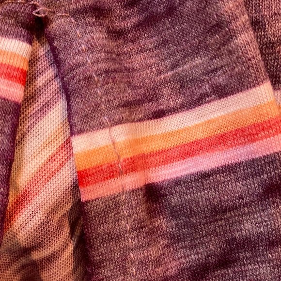 Mudd Burnout Roadtrip Striped T-shirt - Picture 5 of 5